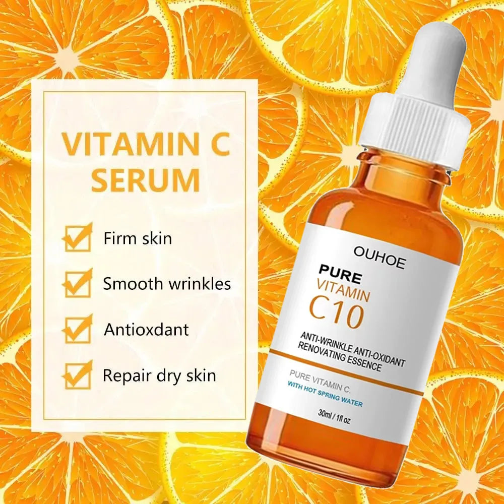 Vitamin C Face Serum – Brightens, Firms, Fades Wrinkles Fast