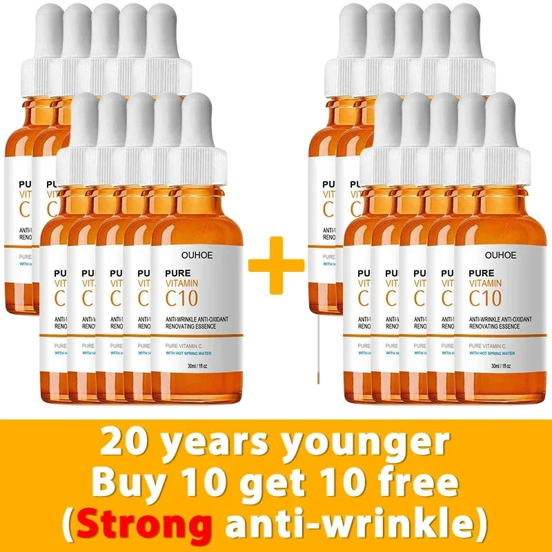 Vitamin C Face Serum – Brightens, Firms, Fades Wrinkles Fast