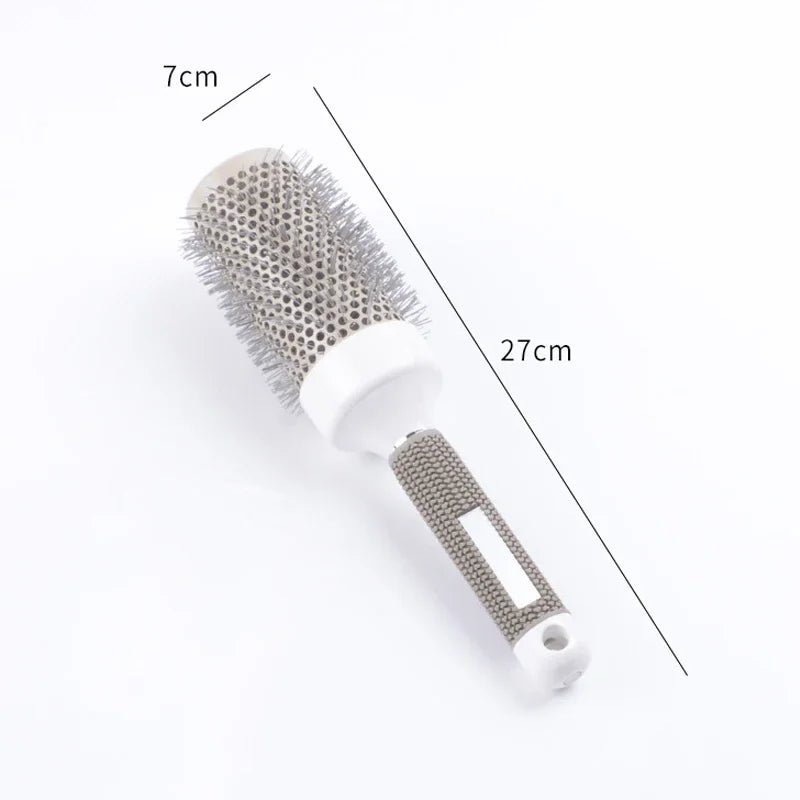 Ceramic Ionic Round Hair Brush – Styling & Curling Tool