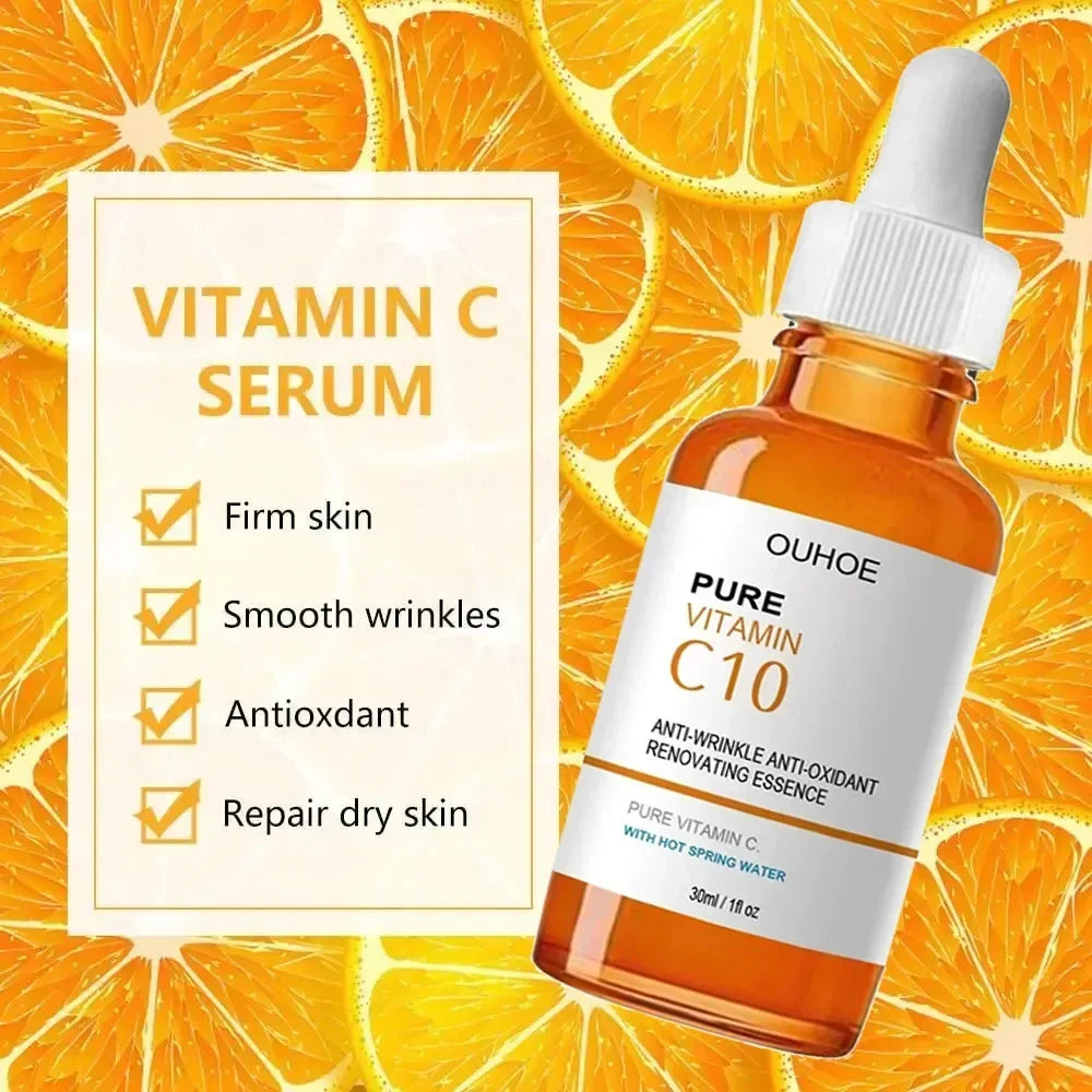 Vitamin C Face Serum – Brightens, Firms, Fades Wrinkles Fast