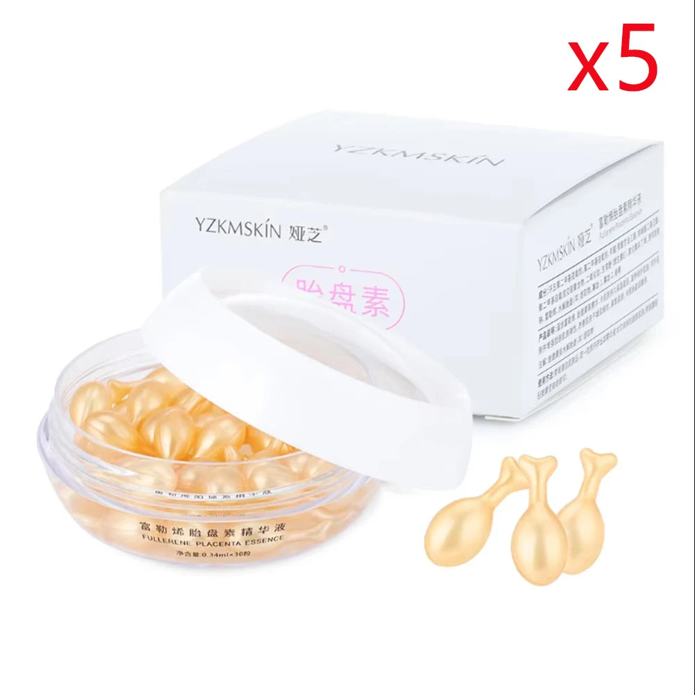 30pcs Hyaluronic Acid Capsules Hydrating, Repairing Facial Essence