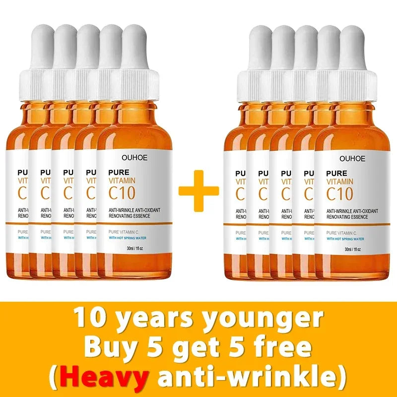 Vitamin C Face Serum – Brightens, Firms, Fades Wrinkles Fast